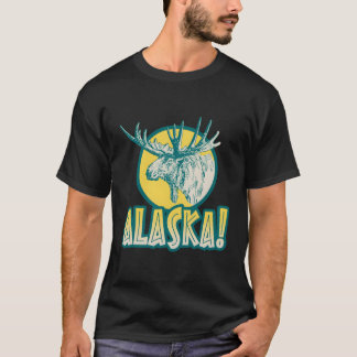 T-shirt Conception Minimale De La Tête Vintage De L'Oie D'