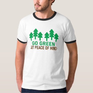T-shirt Conception motivationnelle devenez écolo avec devi