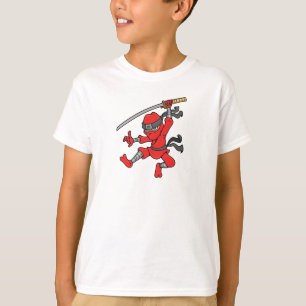 T-shirt Conception Ninja de saut personnalisable