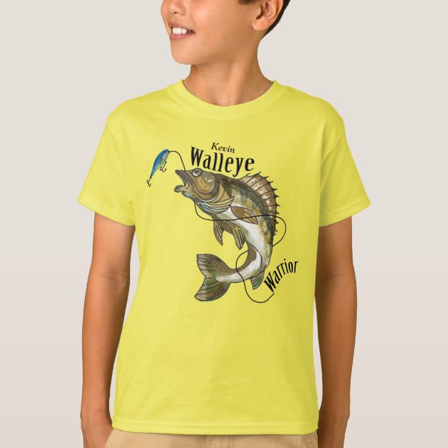 T-shirt Conception originale de guerrier de brochets (Devant)