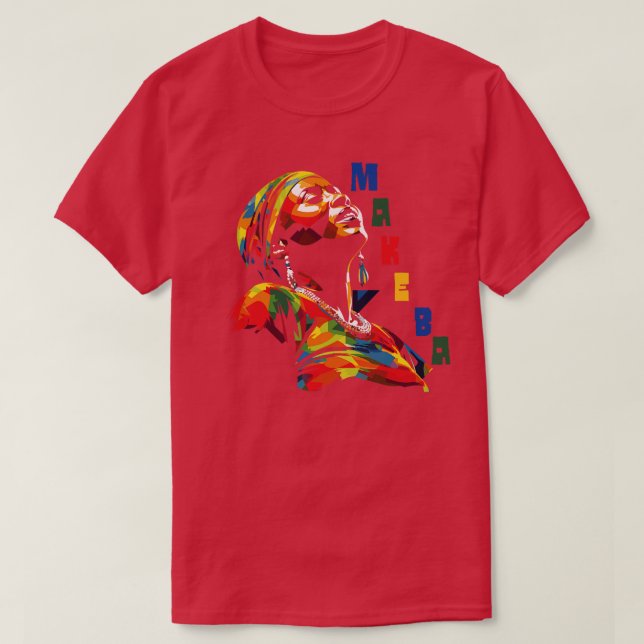 T-shirt Conception originale de Miriam Makeba (Design devant)