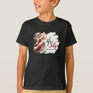 T-shirt Conception patriotique de la fête de l'Indépendanc
