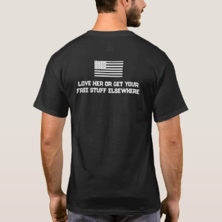 T-SHIRT CONCEPTION PATRIOTIQUE DES ÉTATS-UNIS