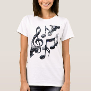 T-shirt Conception personnalisée Classic Silver MUSIC IN M