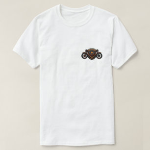 T-shirt Conception personnalisée du logo du club de moto