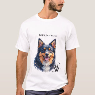 T-shirt Conception personnalisée simple et moderne du nom 