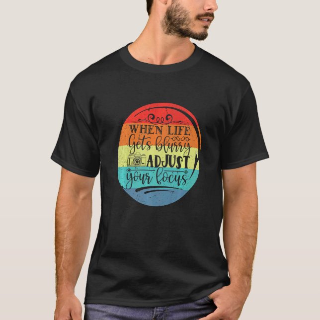 T-shirt Conception pour la photo de la Journée Mondiale de (Devant)