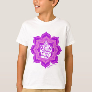T-shirt Conception pourpre de Ganesh