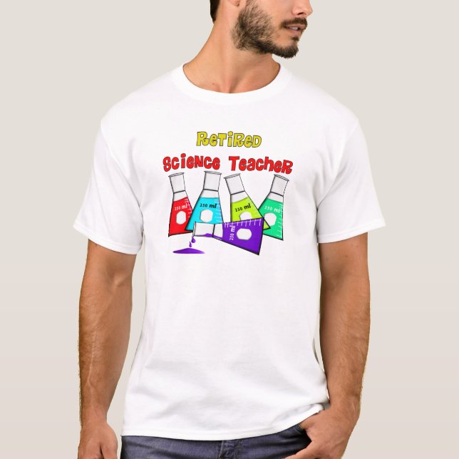 T-shirt Conception retirée de Beeker de professeur de (Devant)