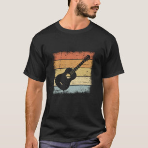 T-shirt Conception rétro de Guitare