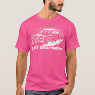 T-shirt Conception rétro dernière du coeur du répondeur