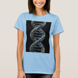 T-shirt Conception scientifique de luxe en or et perle iri