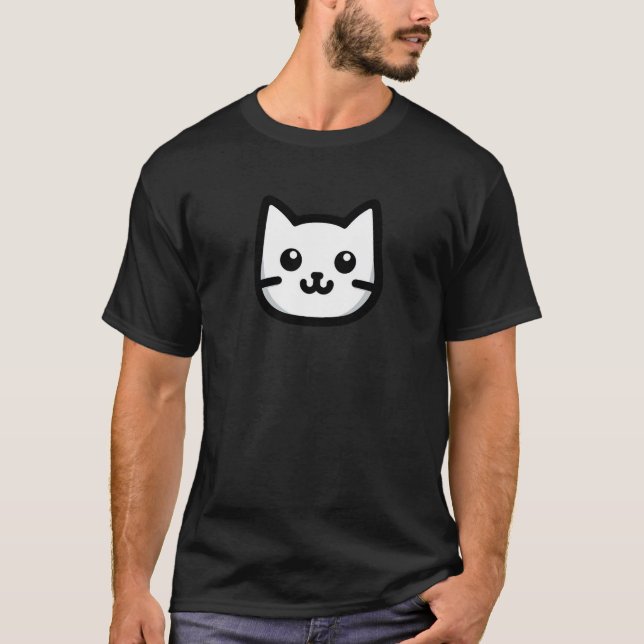 T-shirt Conception simple de chats (Devant)