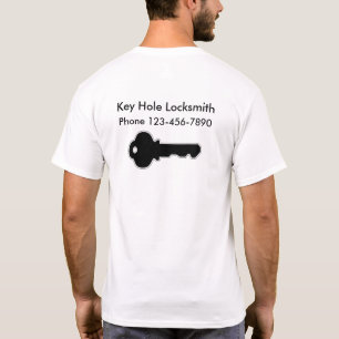 T-shirt Conception simple de serrurier