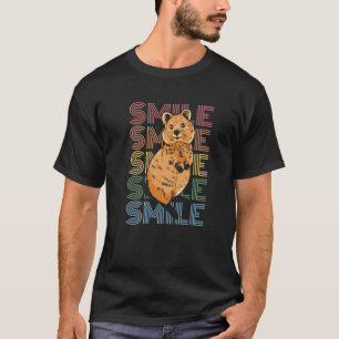 T-shirt Conception SMILE Pour Un Ventilateur Quokka