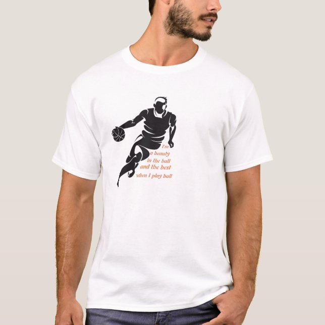 T-shirt conception supérieure de basket-ball de sport de (Devant)