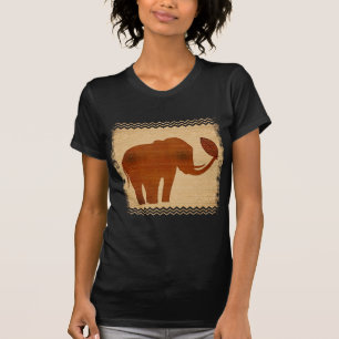 T-shirt Conception tribale d'art d'éléphant
