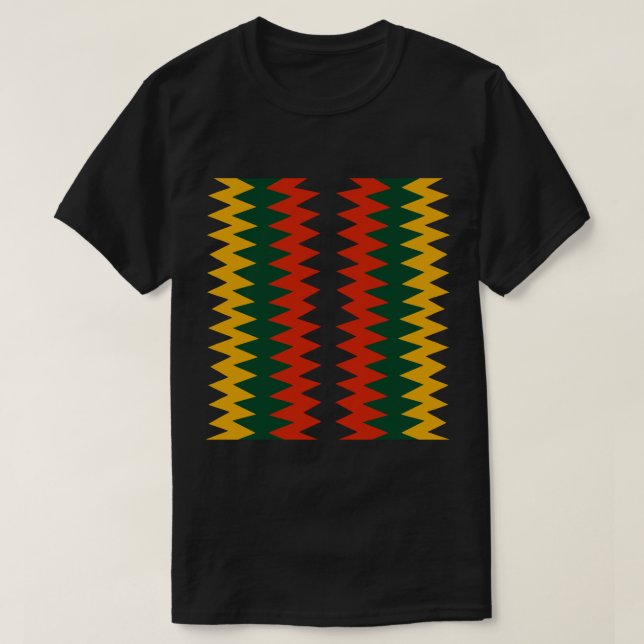 T-shirt Conception Tribale Multicolore (Design devant)