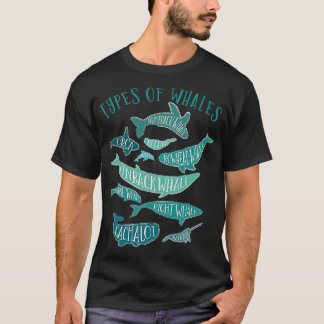 T-shirt Conception vintage de l'amoureux des baleines
