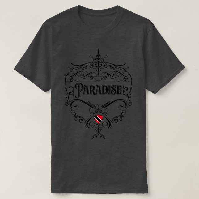 T-shirt Conception Vintage Paradise (Design devant)