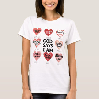 T-shirt Conceptions de la Saint-Valentin chrétienne