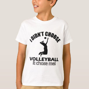 T-shirt conceptions de volleyball