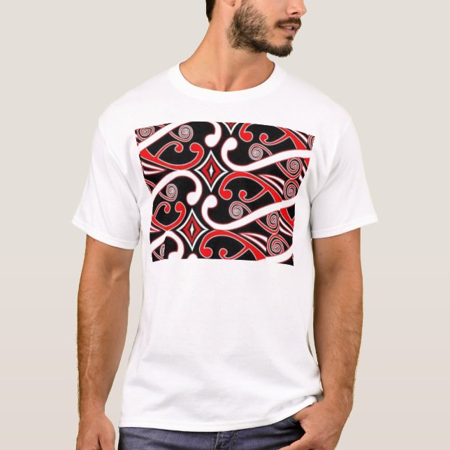 T-shirt conceptions maories (Devant)