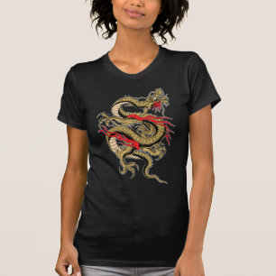 T-shirt Conceptions personnalisables de dragon chinois