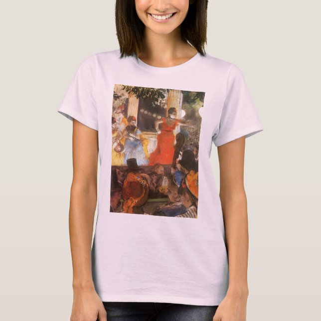 T-shirt Concert Café aux Ambassadeurs par Edgar Degas (Devant)
