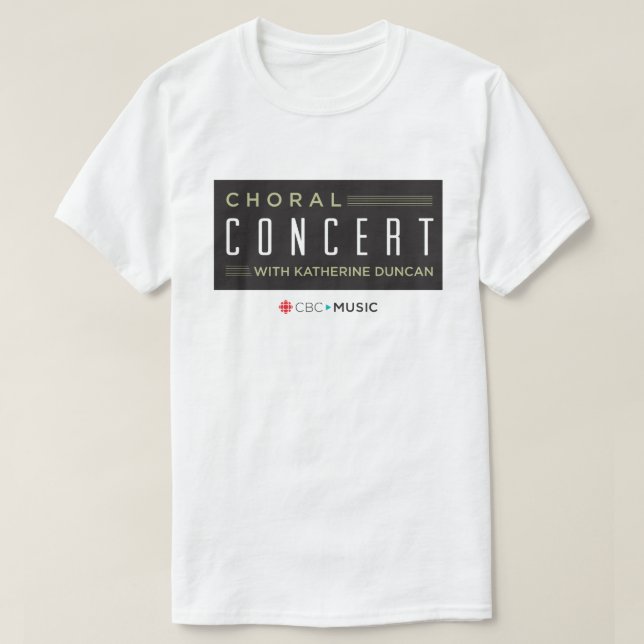 T-shirt Concert choral CBC (Design devant)