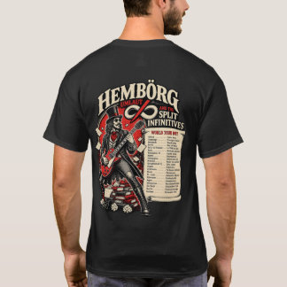 T-shirt Concert de Hembörg Umlaut et les Split Infinitives