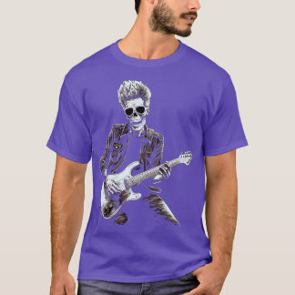 T-shirt Concert de musique Rock Roll Festiwal Skeleton Hal