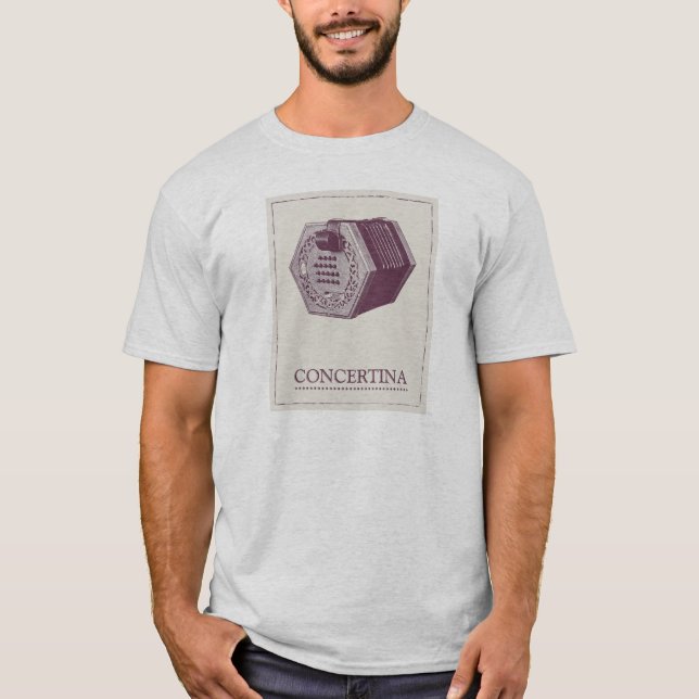 T-shirt Concertina vintage (Devant)