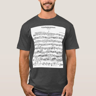 T-shirt Concerto pour violon Sibelius Long