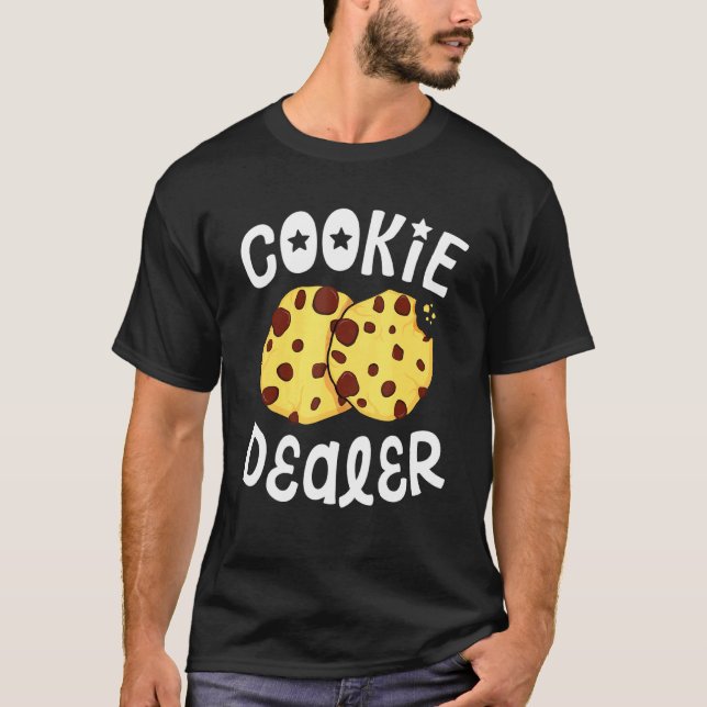 T-shirt Concessionnaire de biscuits Baker Chocolate Chip D (Devant)