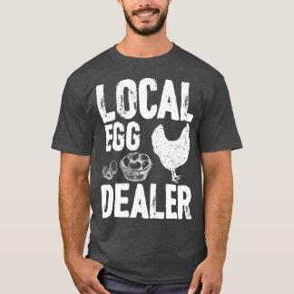 T-shirt Concessionnaire d'oeufs ferme fermier ferme de pou