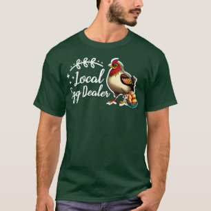 T-shirt Concessionnaire local d'oeufs Drôle Poisson de pou
