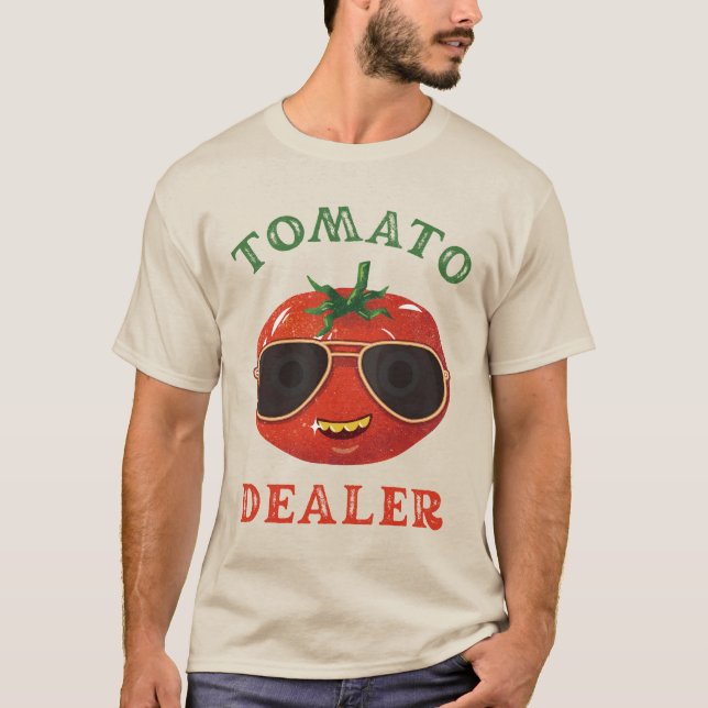 T-shirt Concessionnaire Tomatogate Tomato (Devant)