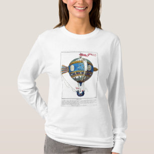 T-shirt Concevez pour une montgolfière avec un diamètre