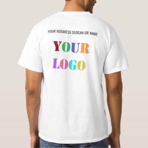 T-shirt Concevez votre propre entreprise Logo Texte Entrep