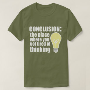 T-shirt Conclusion