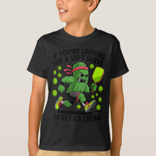T-shirt Concombre jouant au pickle ball amateur de pickleb