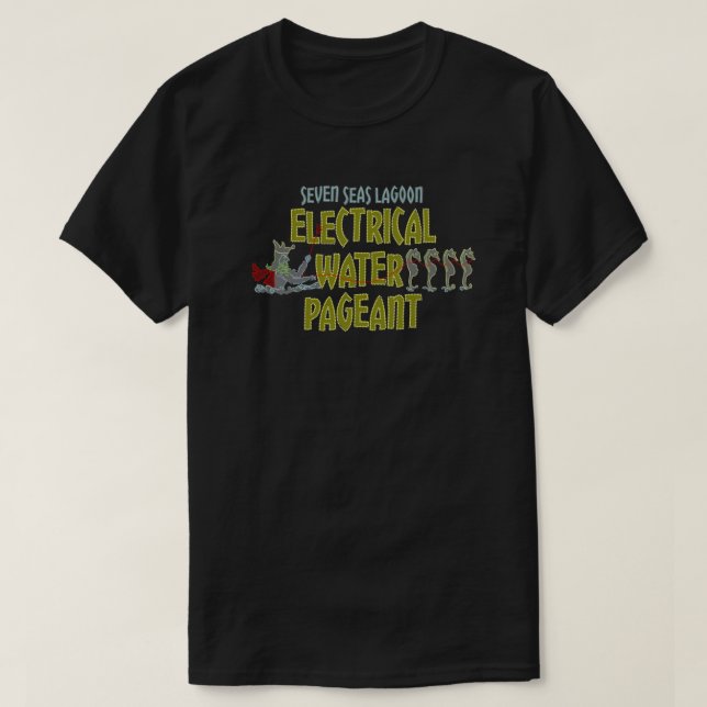 T-shirt Concours d'eau électrique (Design devant)
