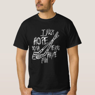 T-shirt Concours d'équipe de hockey