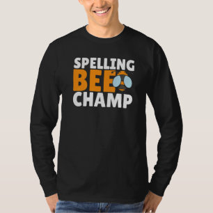 T-shirt Concours d'orthographe compétitif mot nerd orthogr