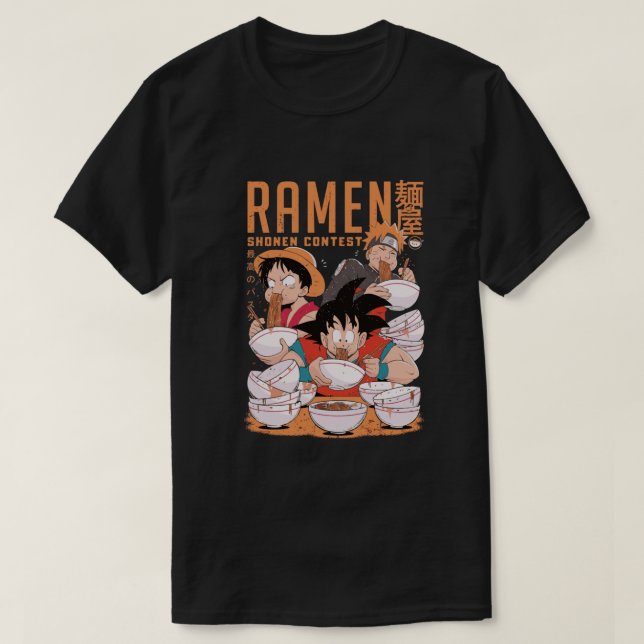 T-shirt Concours Ramen Shonen .png (Design devant)