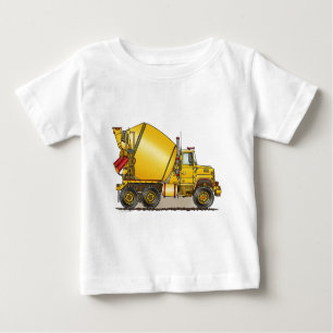 T-shirt concret de nourrisson de camion