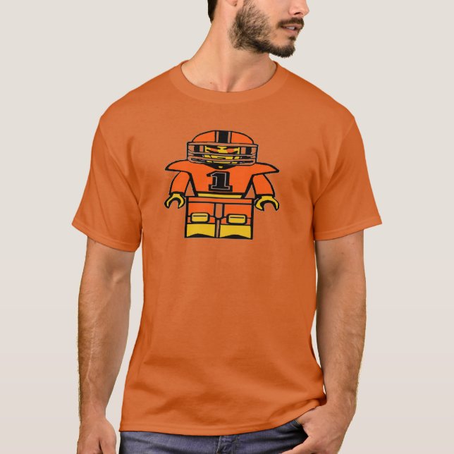 T-shirt Conçu pour cet adolescent de football masculin (Devant)