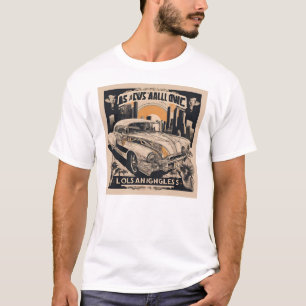 T-shirt conçu pour la voiture des années 90