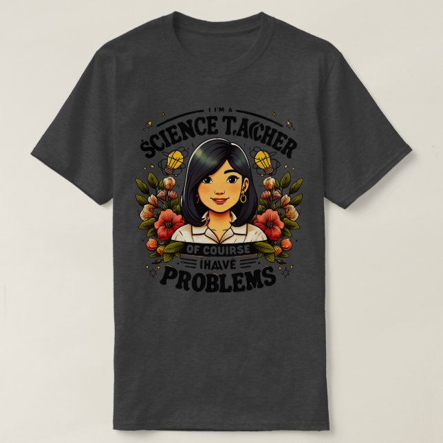 T-shirt conçu pour les enseignants passionnés qui font de  (Design devant)